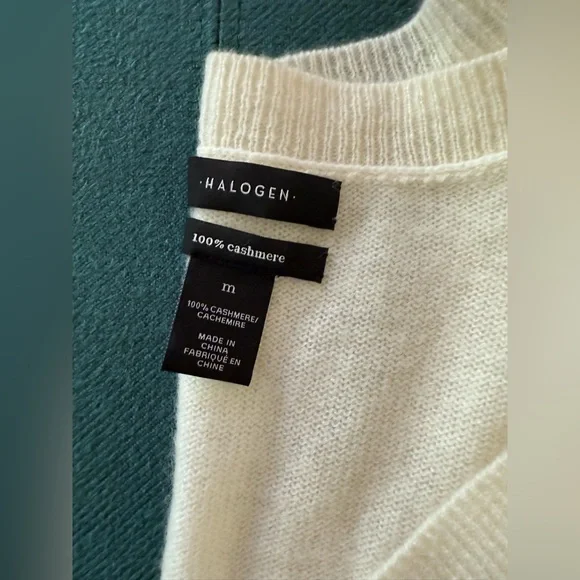 Halogen Cream Cashmere Knitwear - Picture 7 of 9